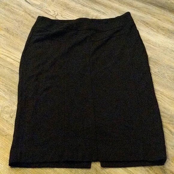 CAbi Dresses & Skirts - CAbi Black Stretch Pencil Skirt Size 6